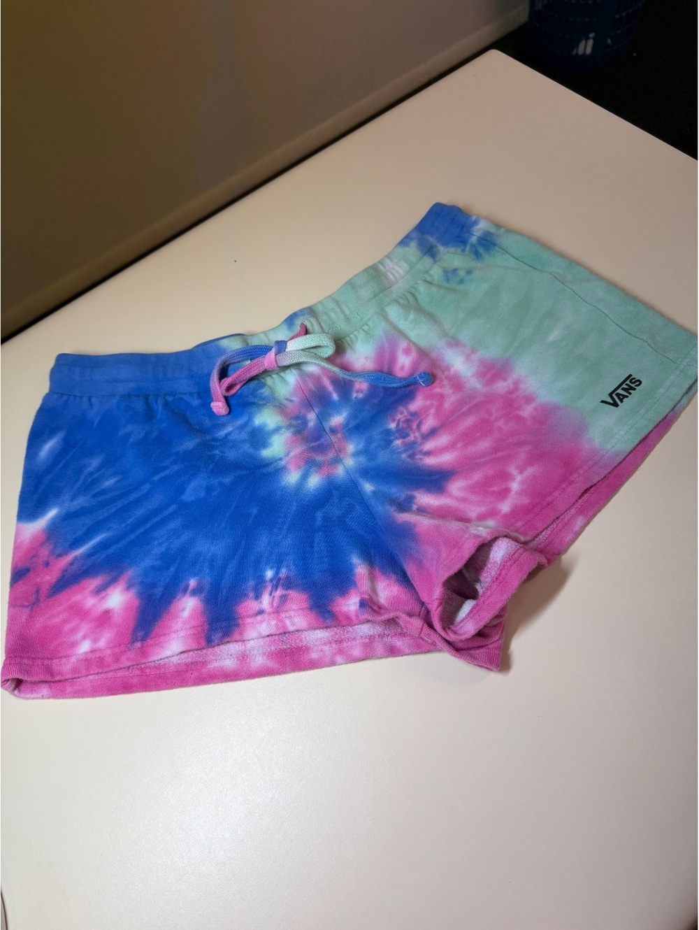 Vans Tie-Dye Women's Shorts with Drawstring Waist